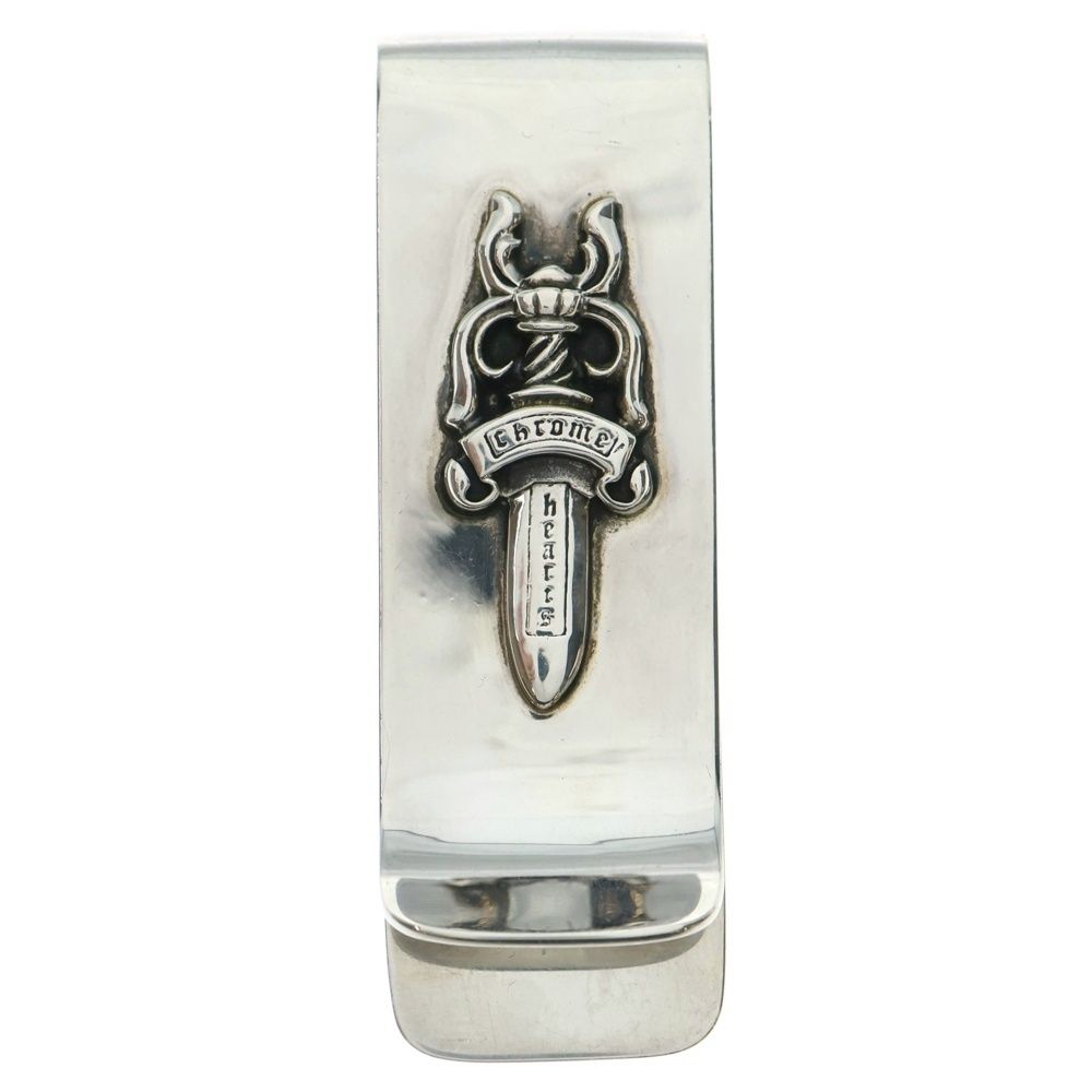 CHROME HEARTS クロムハーツ MNY CLIP SM スモールダガー モチーフ マネークリップ シルバー