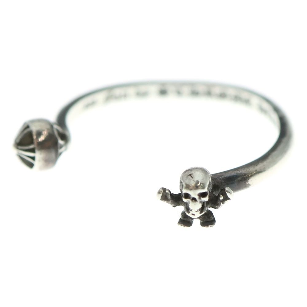 CHROME HEARTS クロムハーツ FT HARRS TEETER|CRS BALL FOTI TTR XBL RING ハリスティータ クロスボール フォティ リング シルバー