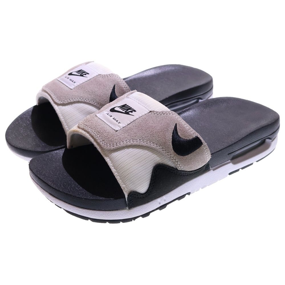 NIKE ナイキ AIR MAX 1 SLIDE エアマックス1 スライド サンダル ブラック ホワイト US 8 26 cm DH 0295-102