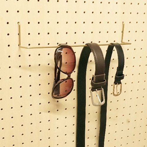 メーカー直送 有孔ボード ワイドハンガー300 金ブロンズ ゴールド 20個 まとめ買い徳用 ペグ ペグボード PEG 孔あきボード 孔板 穴板 穴開