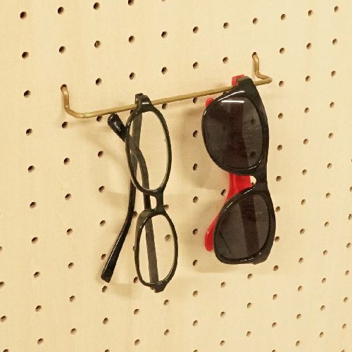 メーカー直送 有孔ボード グラスホルダー150 ブロンズ 20個 まとめ買い徳用 ペグ ペグボード PEG 孔あきボード 孔板 穴板 穴開