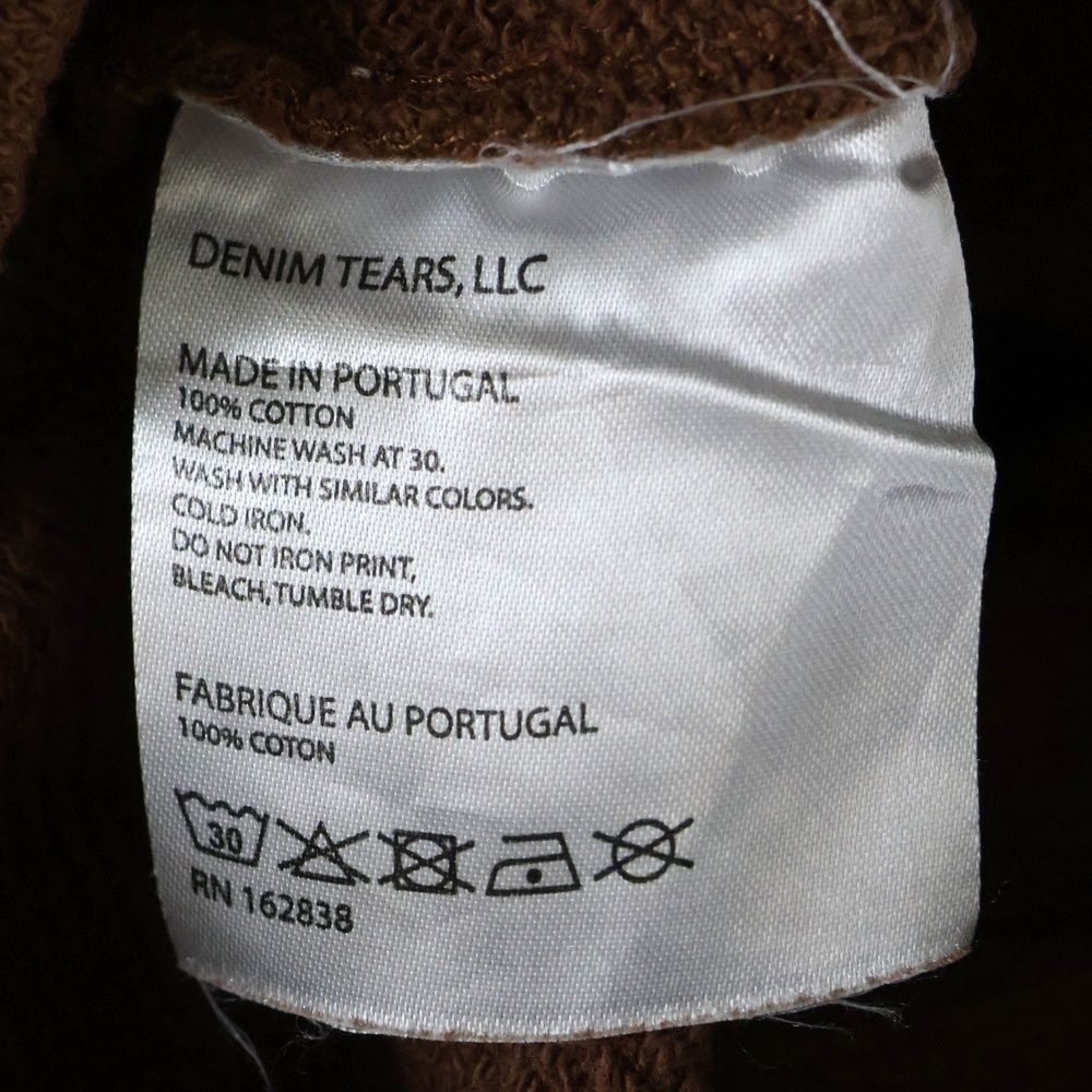  DENIM TEARS デニムティアーズ COTTON WREATH SWEAT SHORTS コットン スウェット ショーツ ハーフパンツ 花柄 ブラウン ショートパンツ ハーフパンツ パンツ