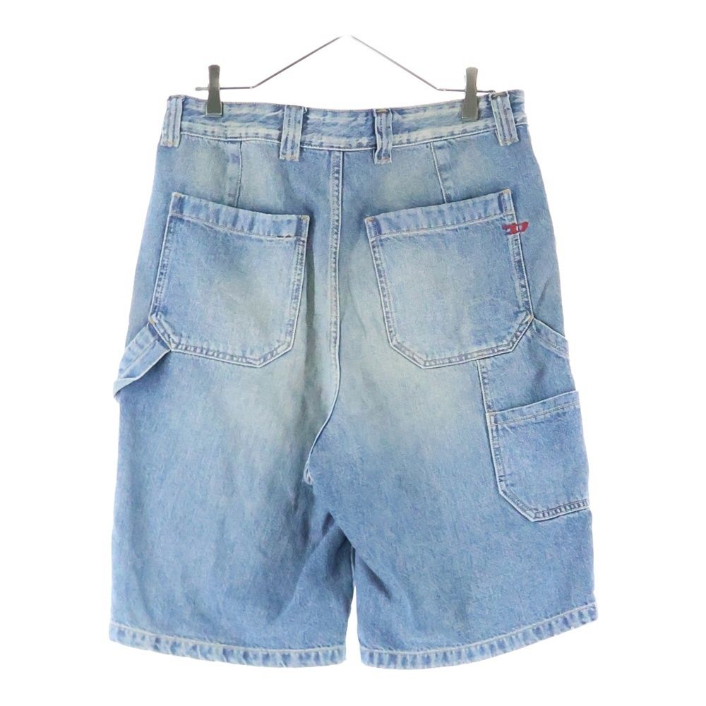 DIESEL ディーゼル 24 SS D-LIVERY-SHORT カーペンター ハーフデニムパンツ ショーツ インディゴ A 14072