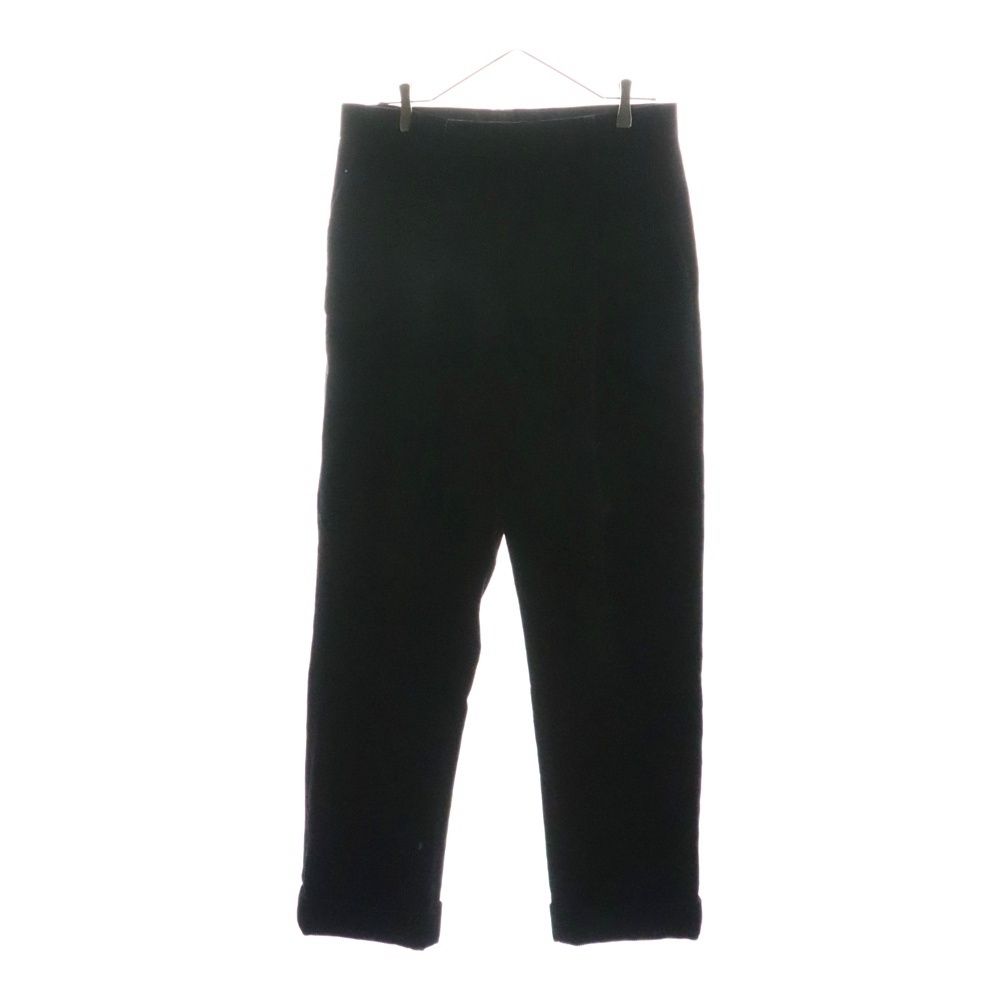 WACKO MARIA ワコマリア 21AW PLEATED TROUSERS プレーテッド トラウザーズ コーデュロイパンツ ブラック 21FW-WMP-TR19