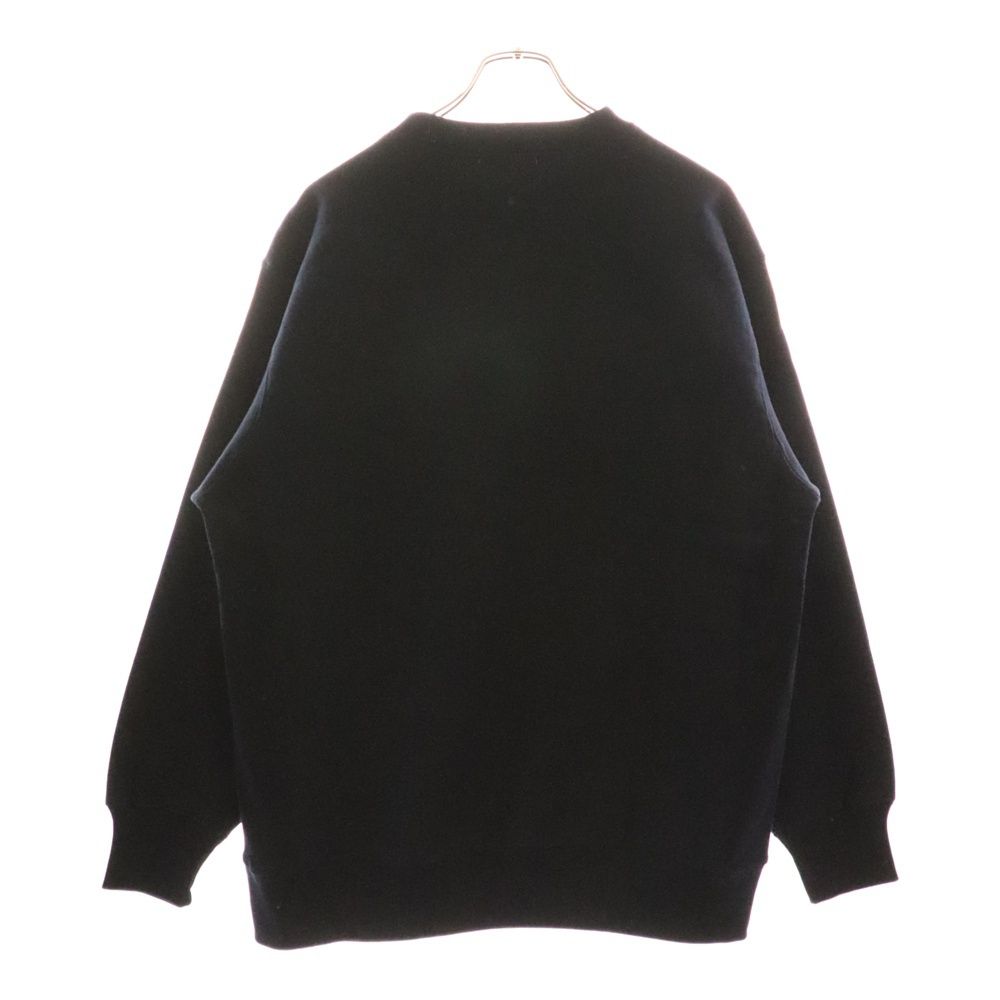 CABARET POVAL キャバレーポバール BEAUTY-YOUTH別注 LUXURIA プリントスウェットトレーナー ネイビー