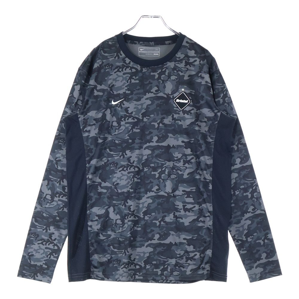 [新品未使用]F.C.Real Bristor L/S GAME SHIRT エフシーアールビー/エフシーレアルブリストル フロントロゴワッペン