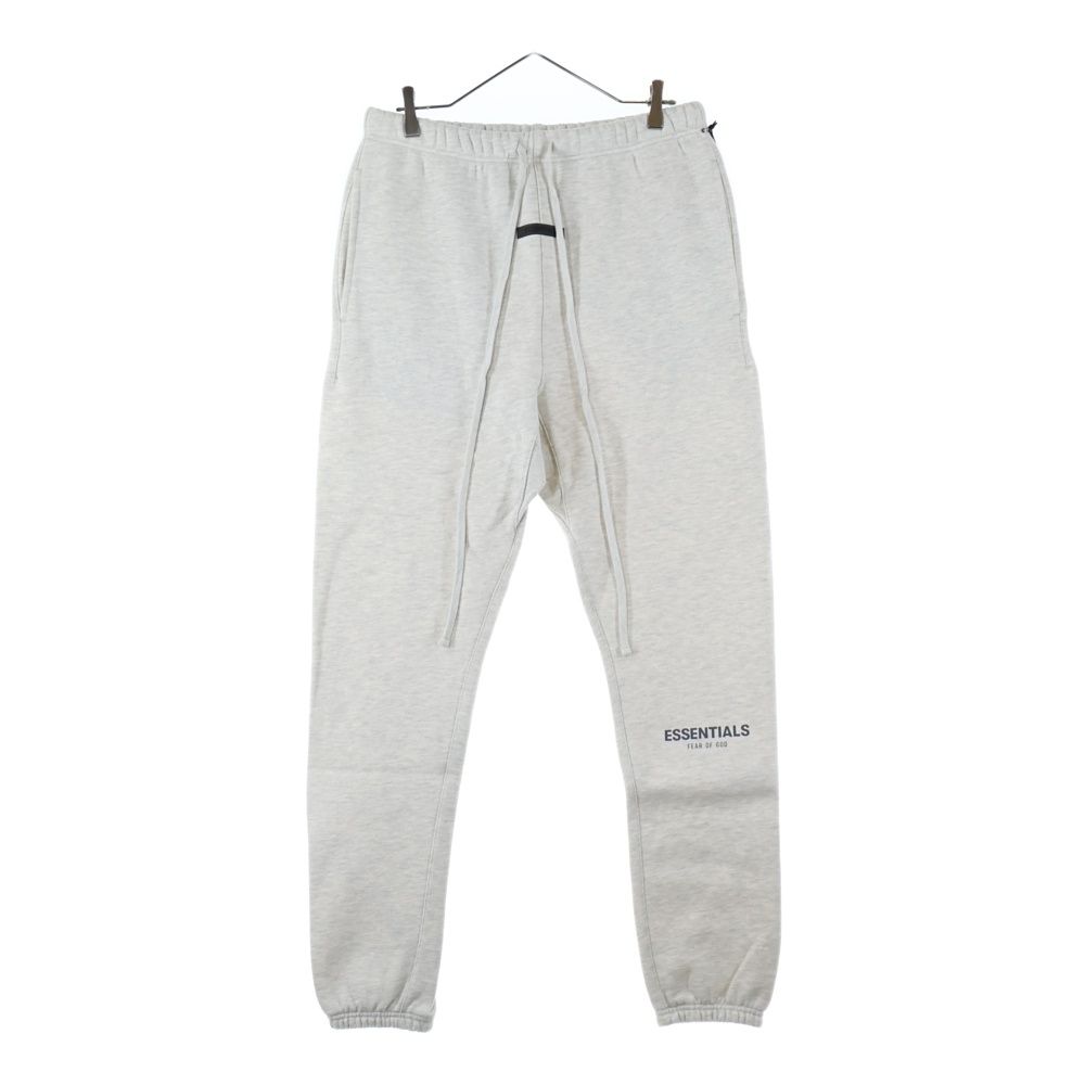 ESSENTIALS FEAR OF GOD エッセンシャル フィアオブゴッド Sweatpant Light Heather Oatmeal ライト ヘザー オートミール ロングスウェットパンツ グレー 130SU212062F