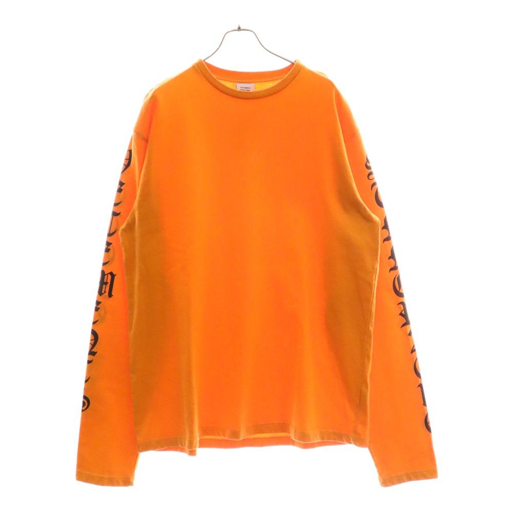 VETEMENTS (ヴェトモン) 16SS Arm Print L/S Tee アームプリント