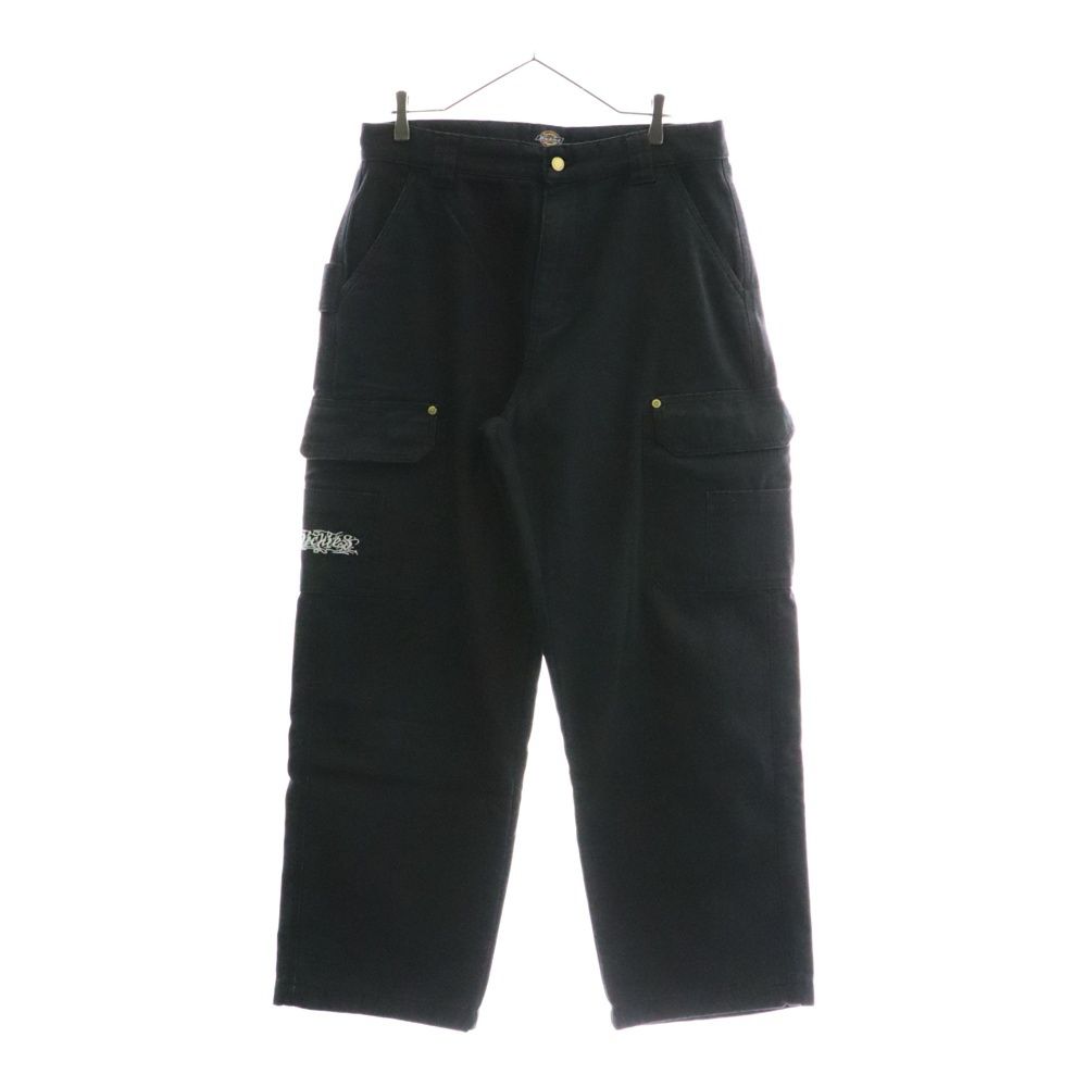 SUPREME シュプリーム 24AW×Dickies Flannel Lined Cargo Pant ディッキーズ フランネルラインドカーゴパンツ ブラック