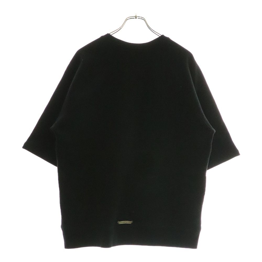 CHROME HEARTS クロムハーツ Y NOT ワイノット SLOW RIDE CH刺繍スウェットTシャツ ブラック