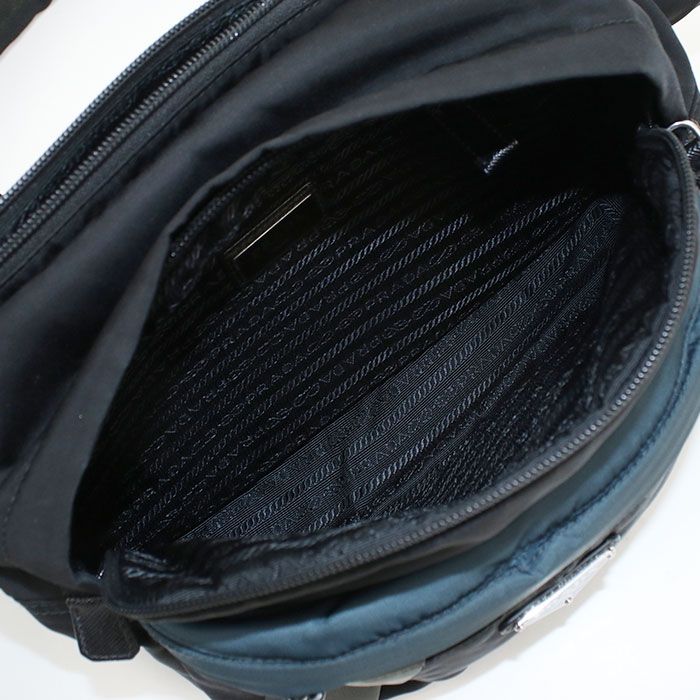PRADA プラダ ベルトバッグ 2VH038 ボディバッグ ナイロン メンズ KARIMZIABAT_FR