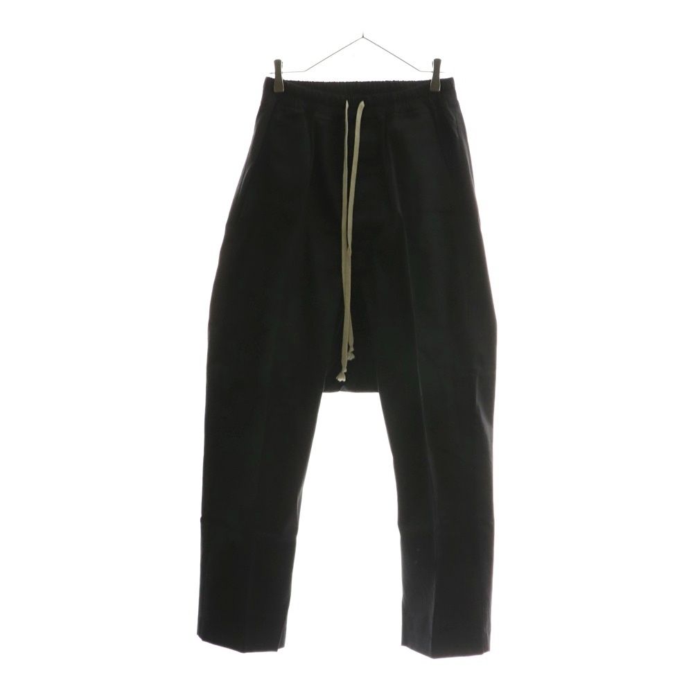 Rick Owens リックオウエンス 24SS DRAWSTRING LONG ドローストリングサルエルパンツ ブラック RU01D3380-TE