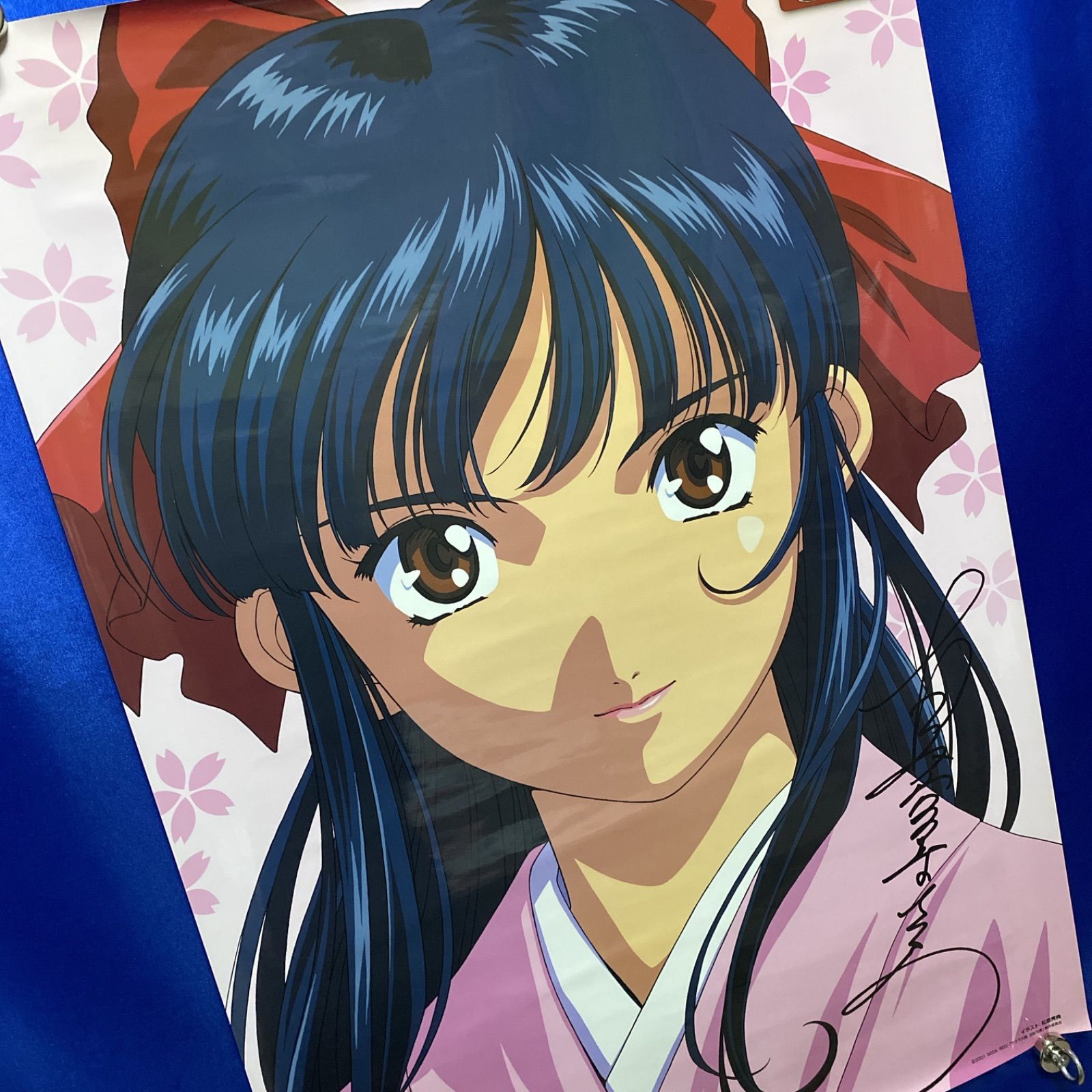 サクラ大戦 複製サイン入り B2ポスター 松原秀典 #317 - メルカリ