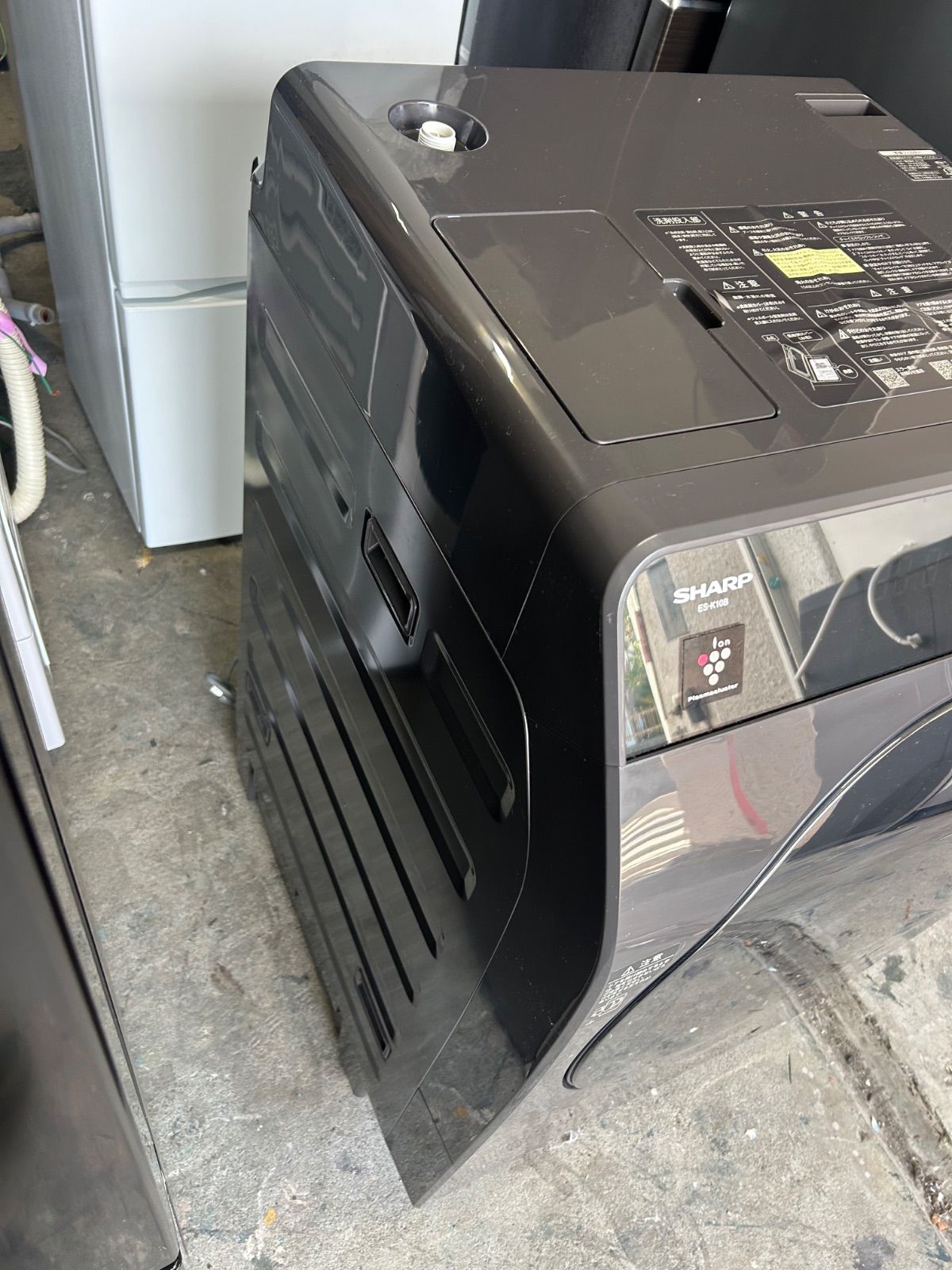 美品】SHARP シャープ 10/6 2023年製 ドラム式洗濯機 シャープの洗濯