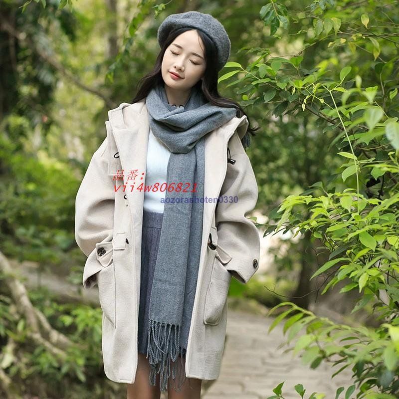 ダッフルコート チェスターコート レディース ロングコート アウター フード付き 通勤 秋冬 トレンド ロング丈 オーバーコート 通学 vii4w806821