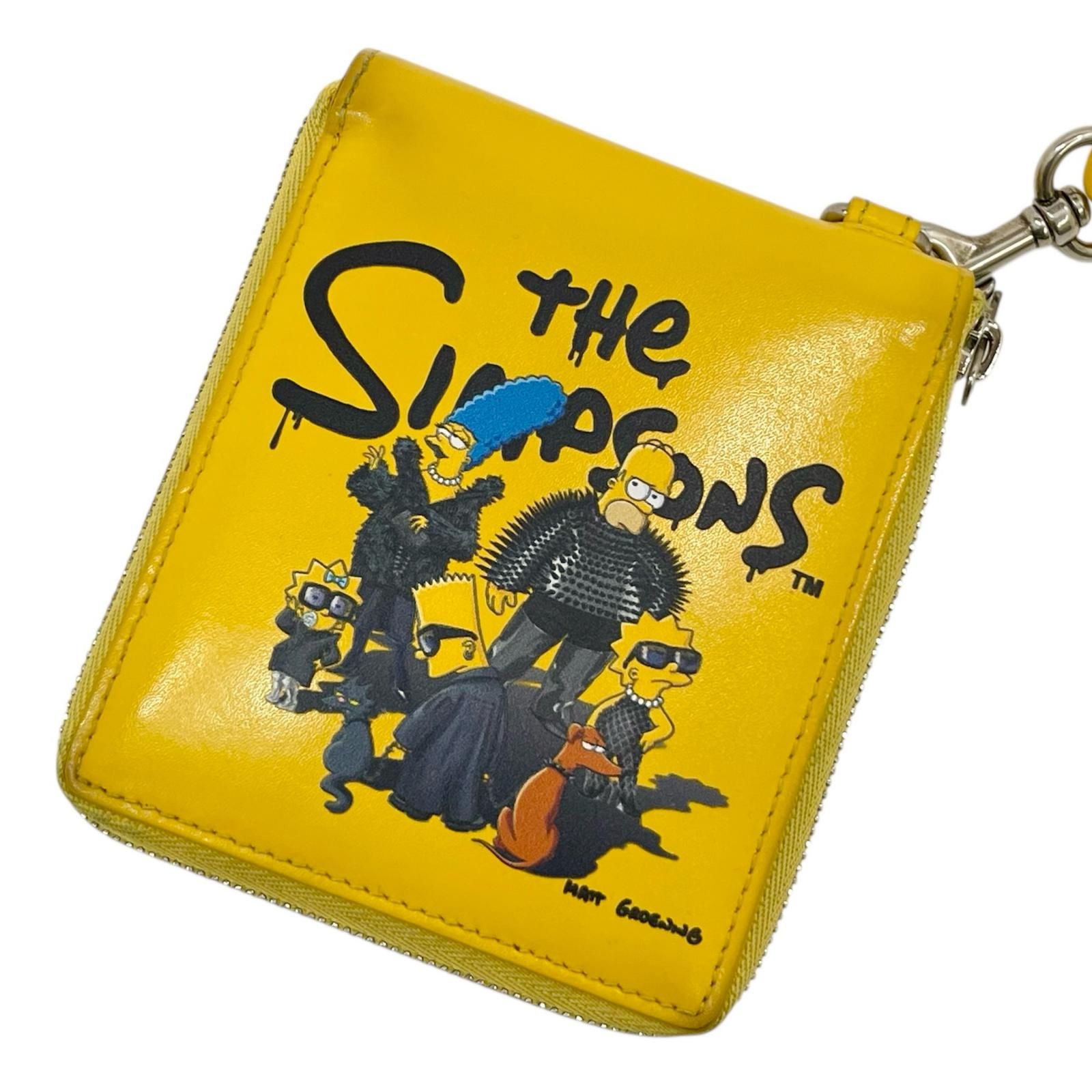 BALENCIAGA | バレンシアガ The Simpsons ザ シンプソンズ ストラップウォレット ラウンドファスナー財布 664043 イエロー 尾張小牧店