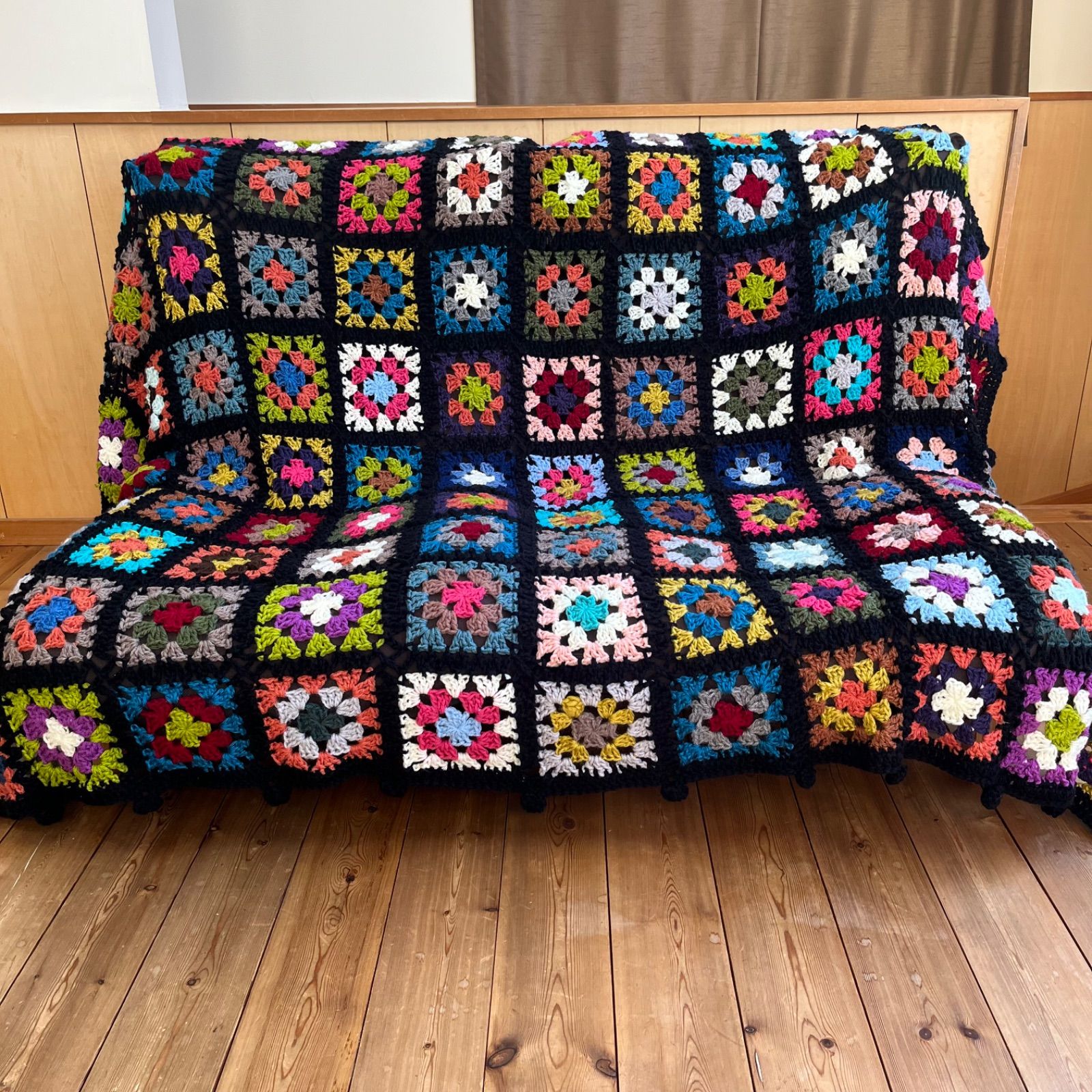 ハンドメイド こたつカバー マルチカバー ソファーカバー こたつカバー正方形d NEXPOTALLINN_EU