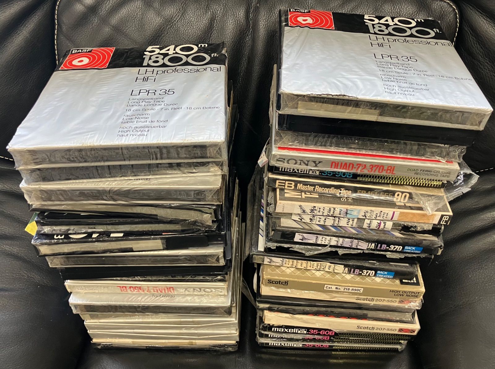 T139 レコーディングテープオープンリールテープ 7号 ジャンク品 33点セット