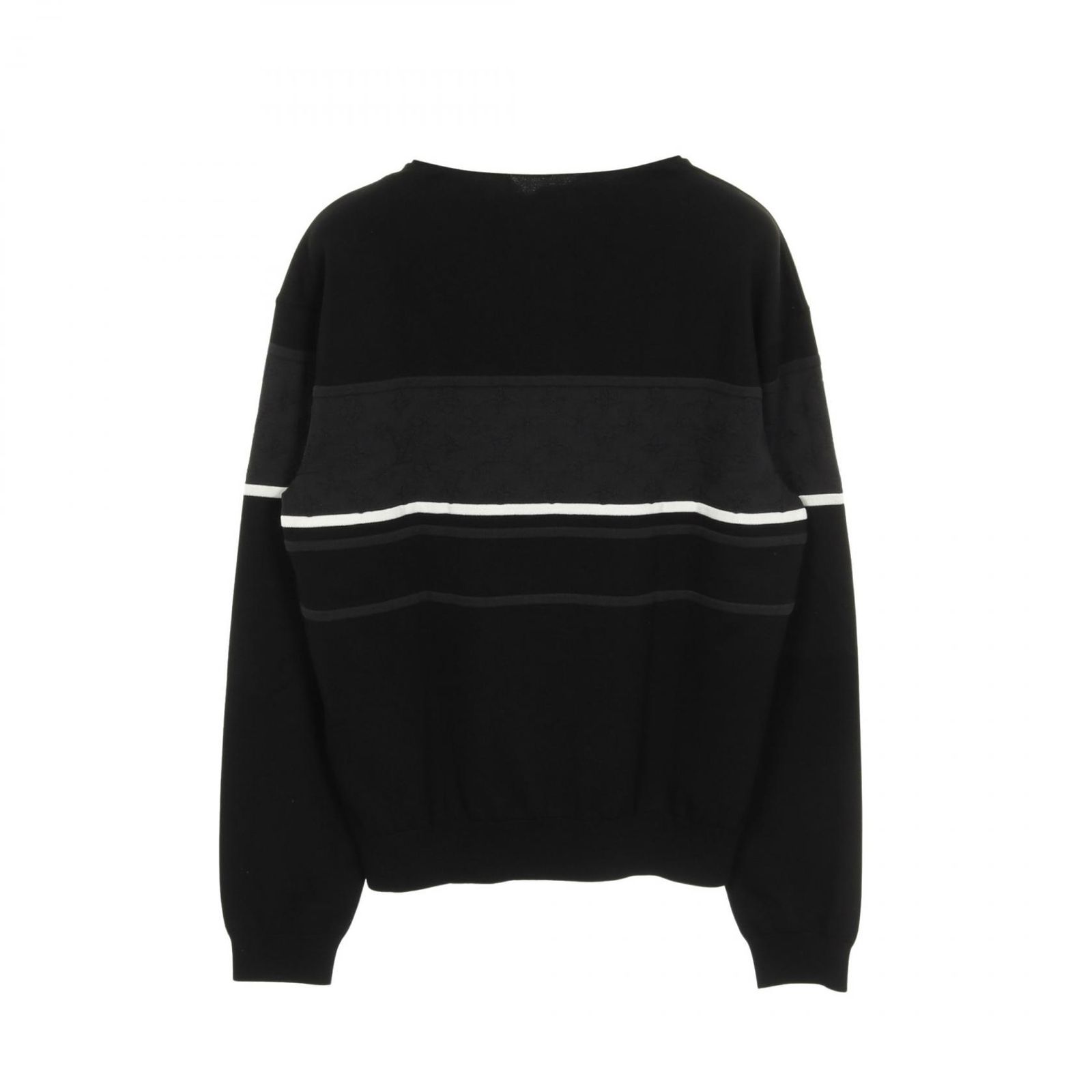 LOUIS VUITTON ルイ ヴィトン モノグラム ジャカード ロングスリーブ ポロシャツ