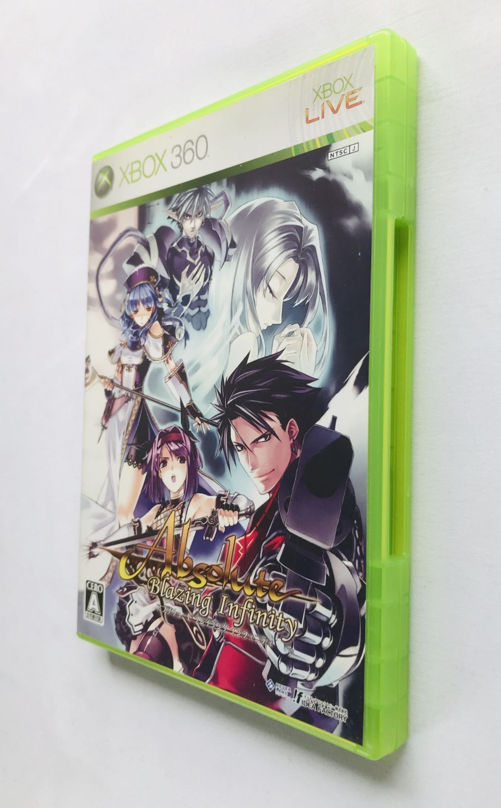 アブソリュート ブレイジング インフィニティ ハガキ Absolute Blazing Infinity Postcard XBOX 360 Japanese