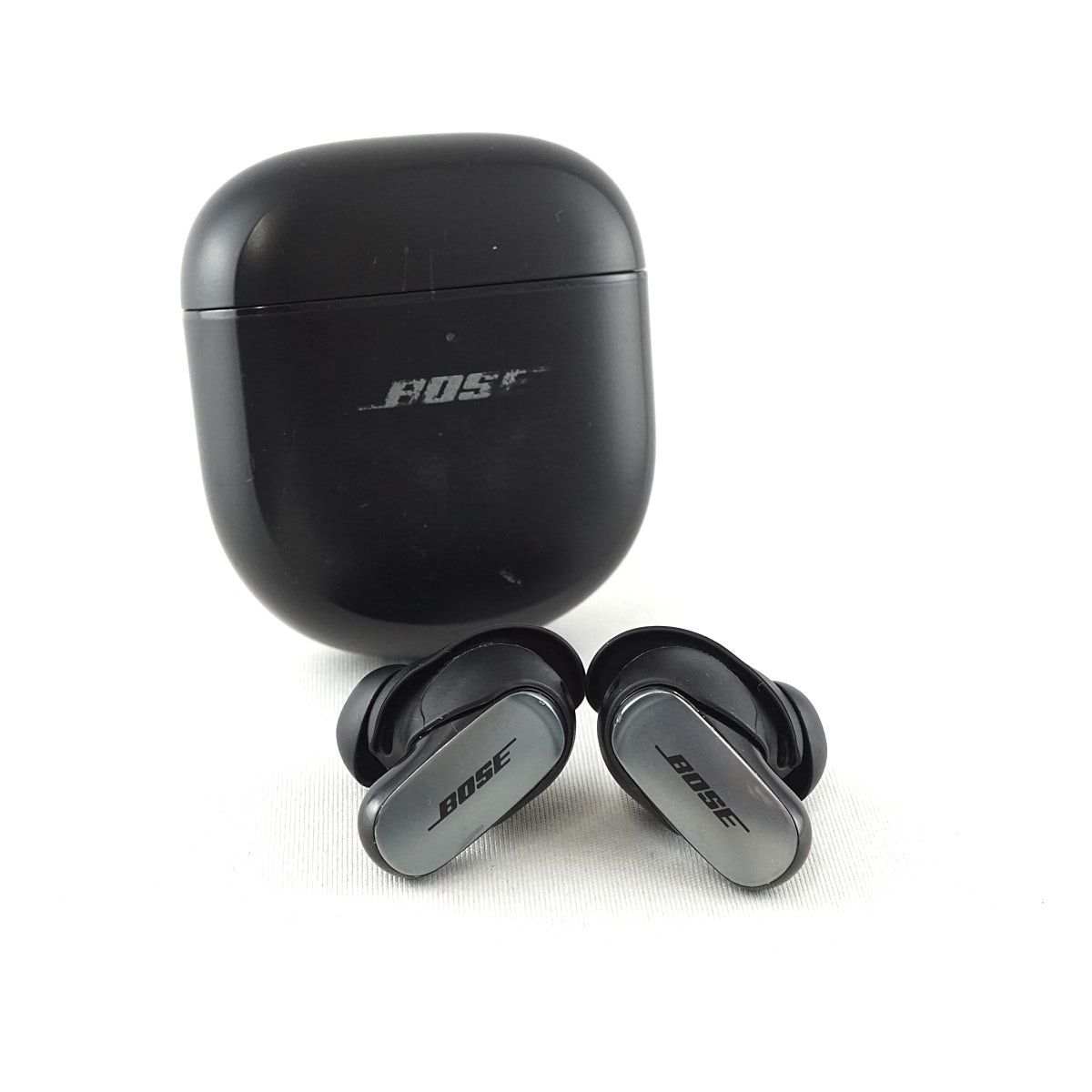 Bose QuietComfort Ultra Earbuds 完全ワイヤレスイヤホン 品 ノイズキャンセリング 外音取込 マイク IPX4 ブラック 完動品 V1981