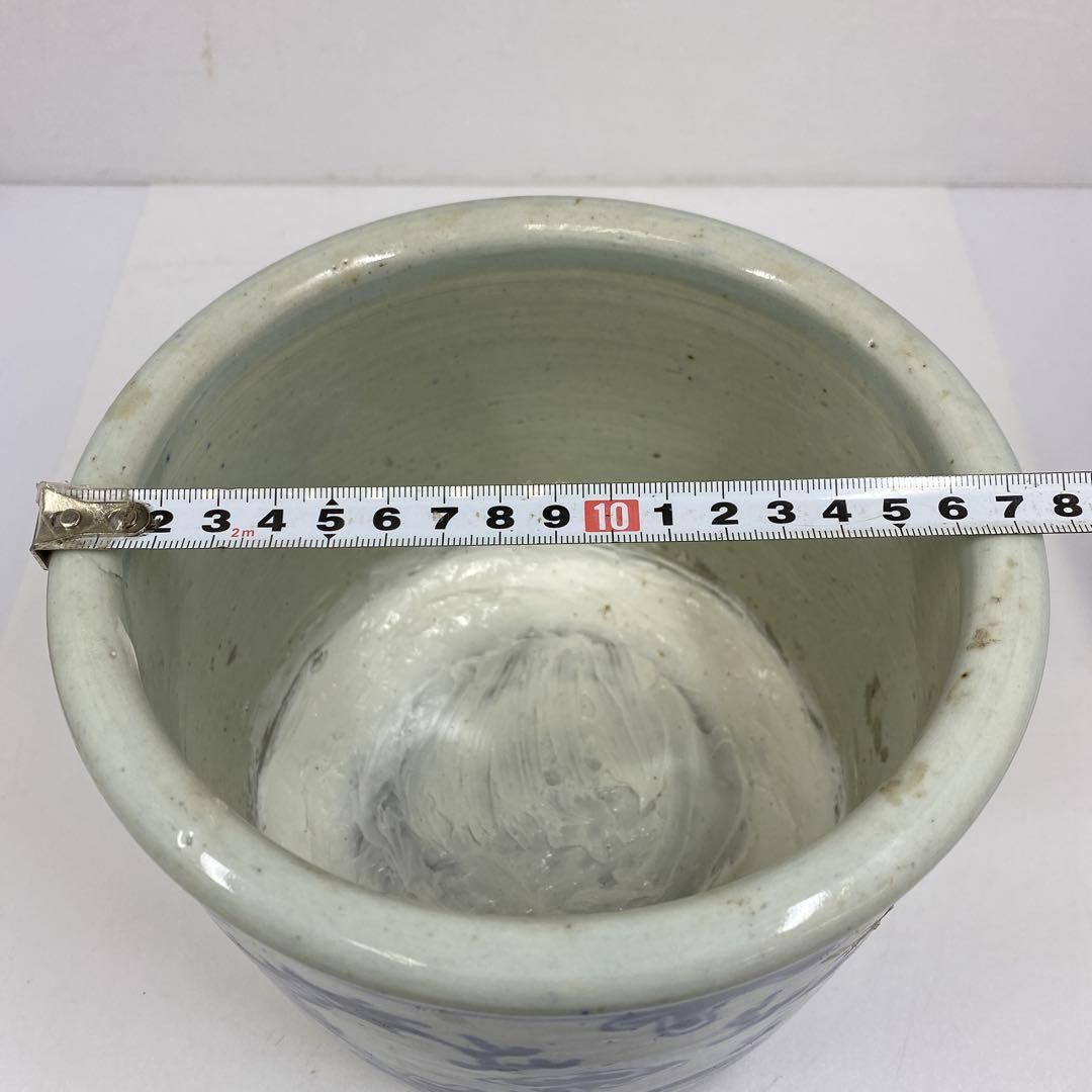 青花龍図水指 タカオ