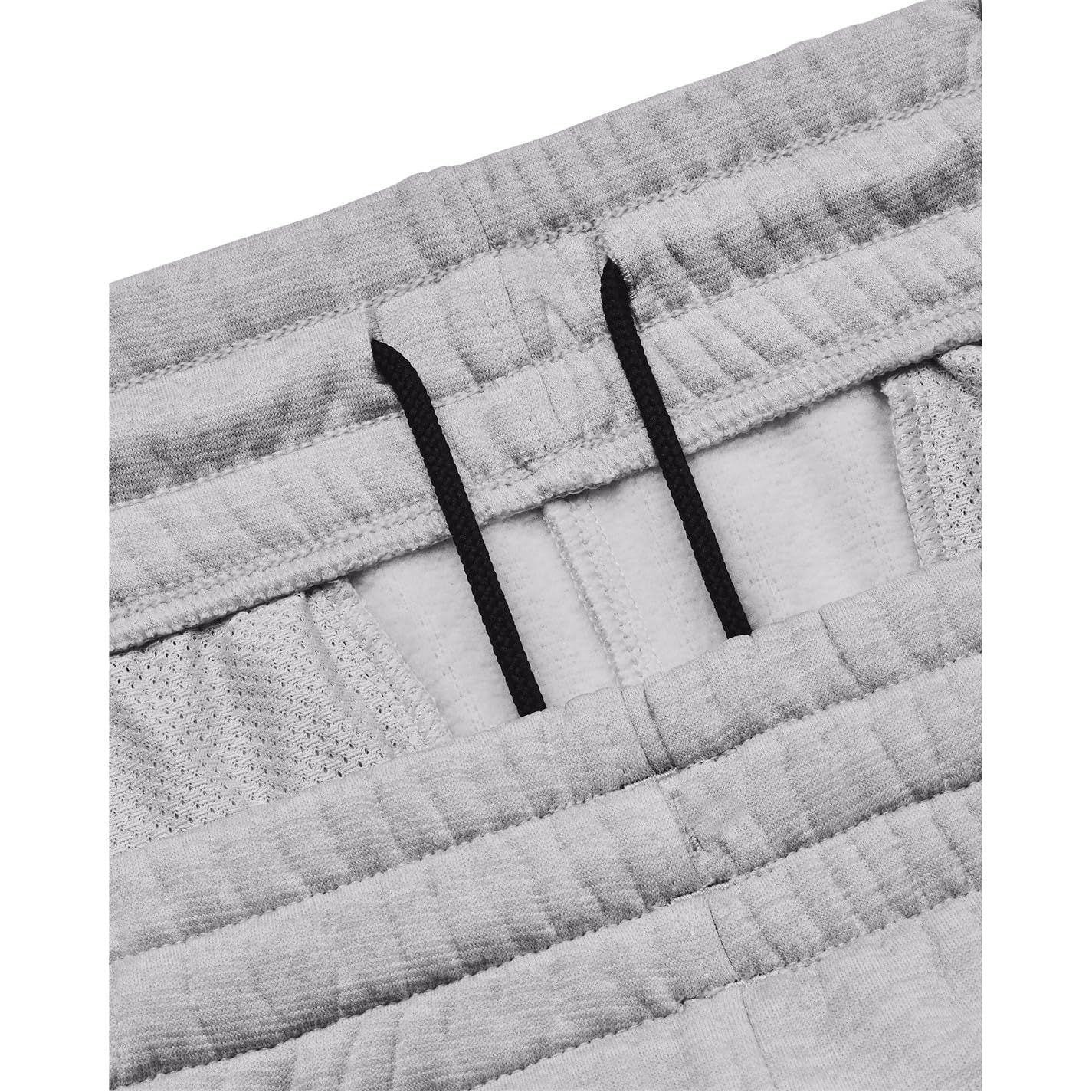 UA ARMOUR FLEECE JOGGER Halo Gray Light Heather Black L DECORATOM_COM_BR