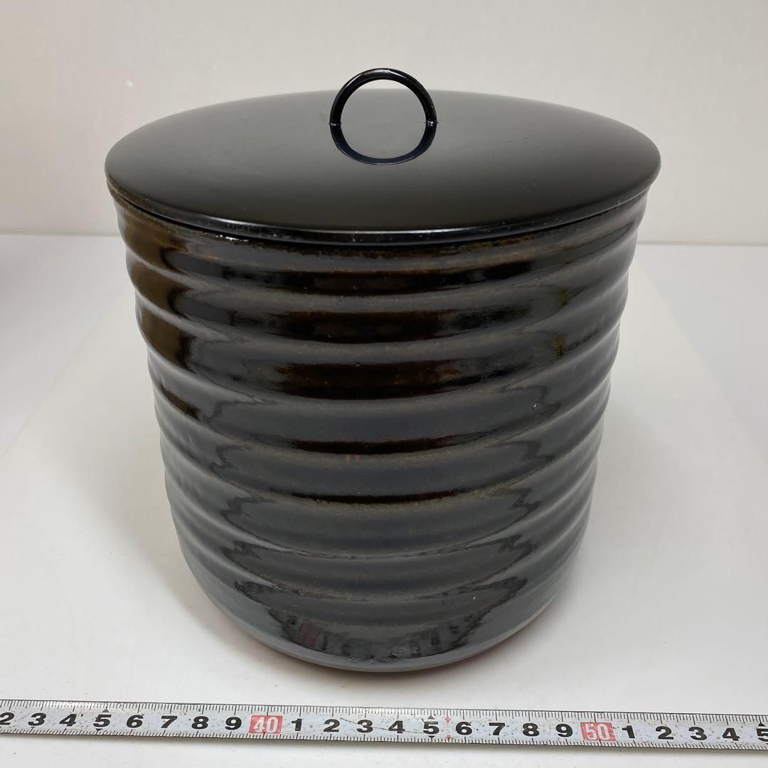 藤四郎 古瀬戸 平水指 胡桃印 時代箱 藤四郎 古瀬戸 平水指 胡桃印 時代箱 藤四郎 古瀬戸 平水指