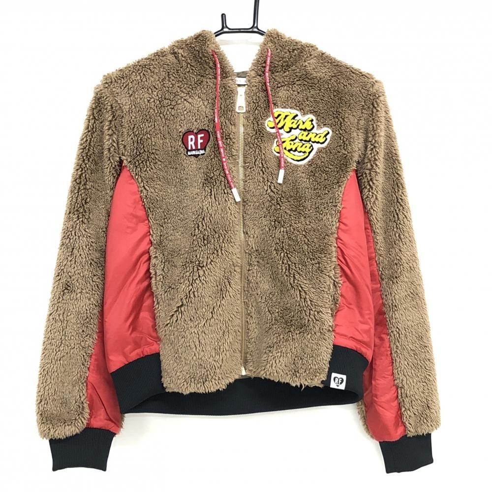 MARK&LONA - マークアンドロナ　レディース　パーカー　36 美品 アンドロ パーカーの通販 ナ マーク パーカーの ボアジップパーカー 超