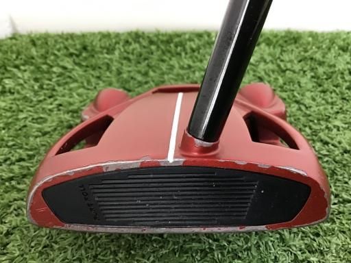 テーラーメイド Spider Tour RED サイトライン センターシャフト 33インチ パター PT スチール フレックスその他 メンズ 男性用 右利き 右用 Cランク ゴルフクラブ