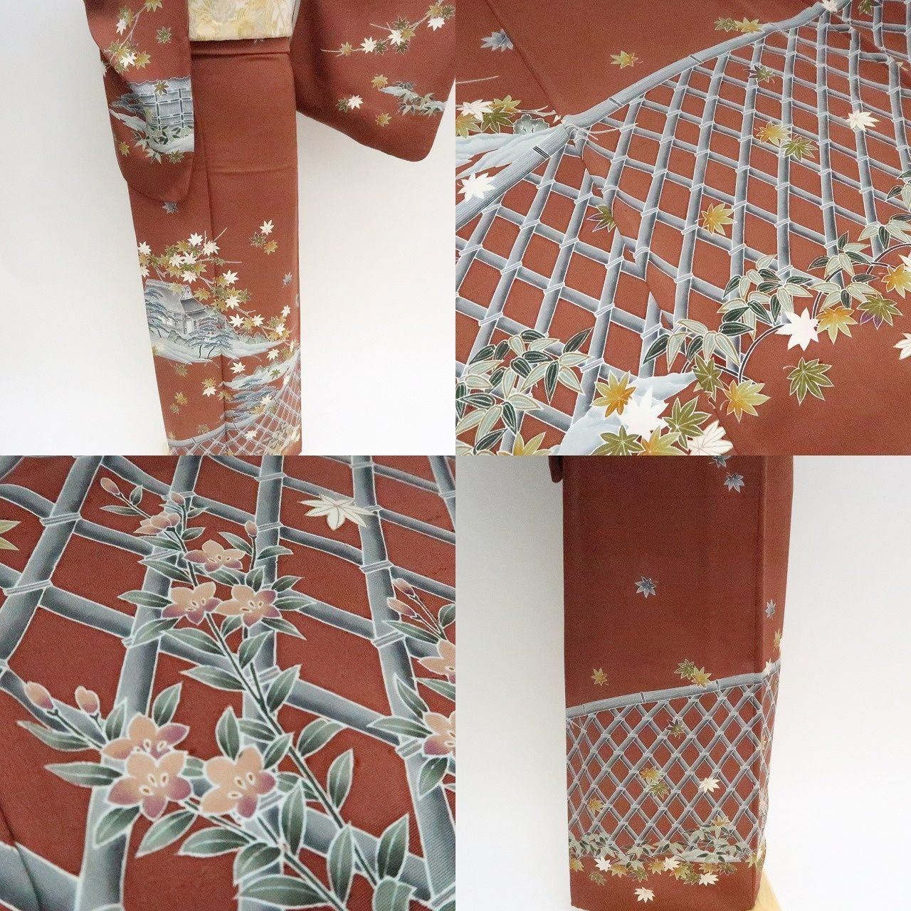 正絹 作家物落款