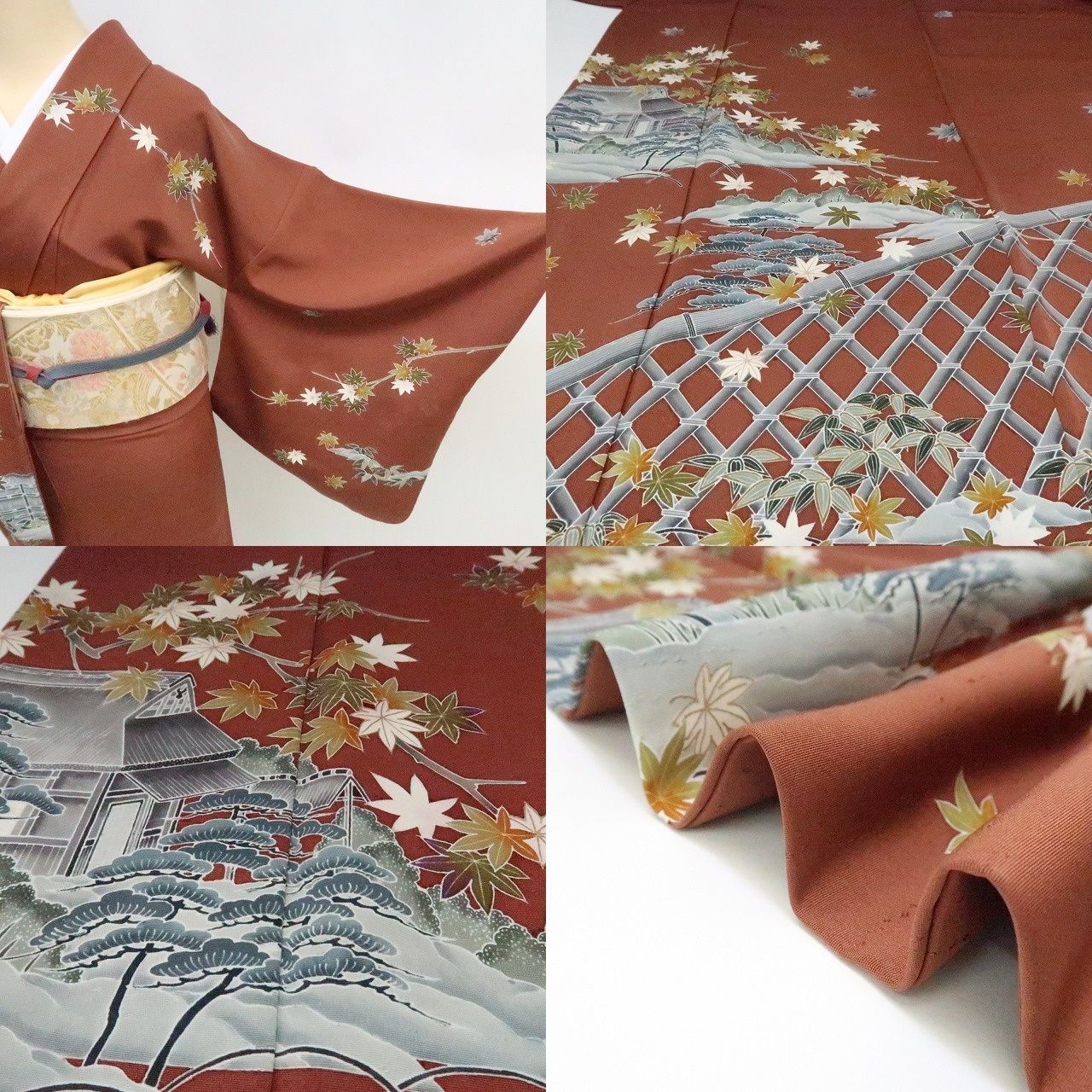 正絹 作家物落款