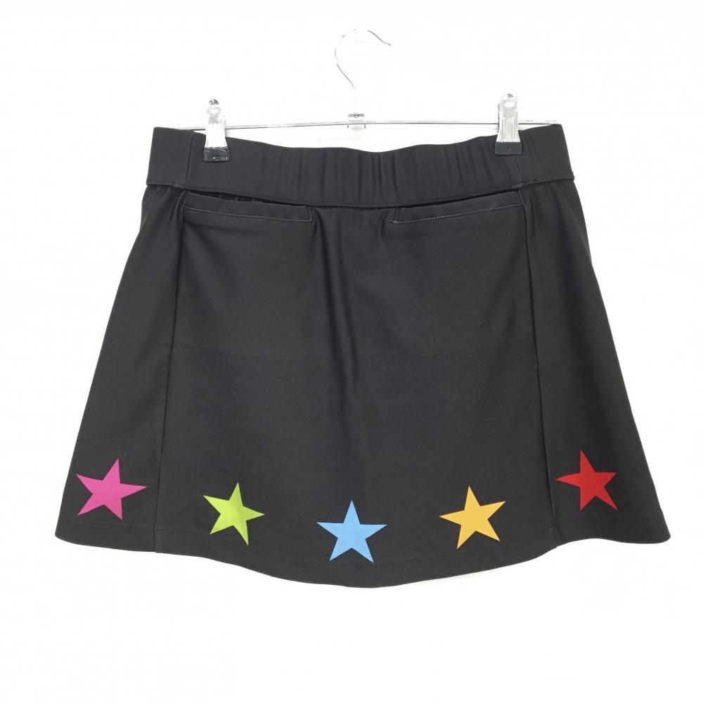 V12 スカート 黒 内側インナーパンツ シリコンロゴ レディース 1(M