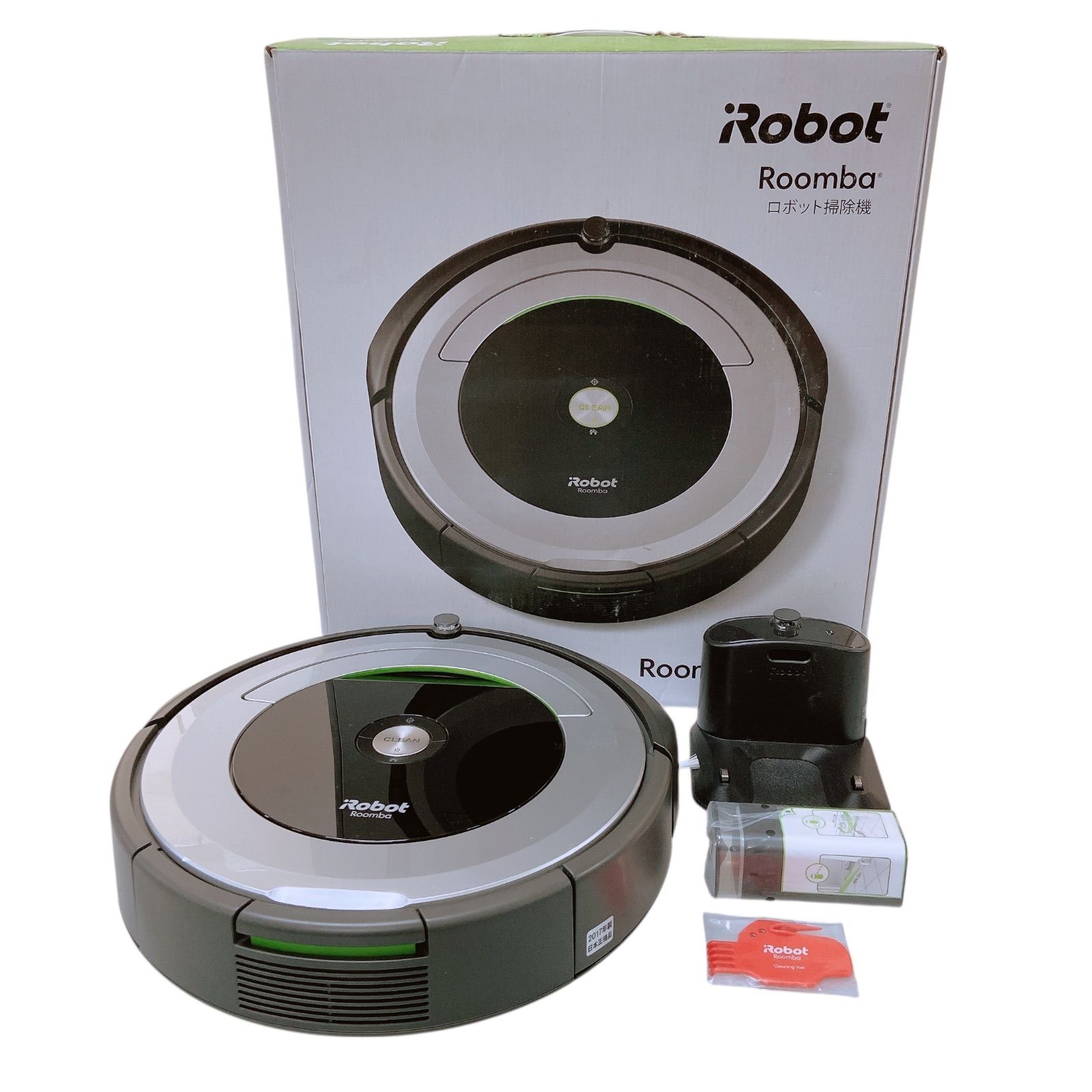 KI7 iRobot アイロボット ルンバ 690 グレー ロボット掃除機