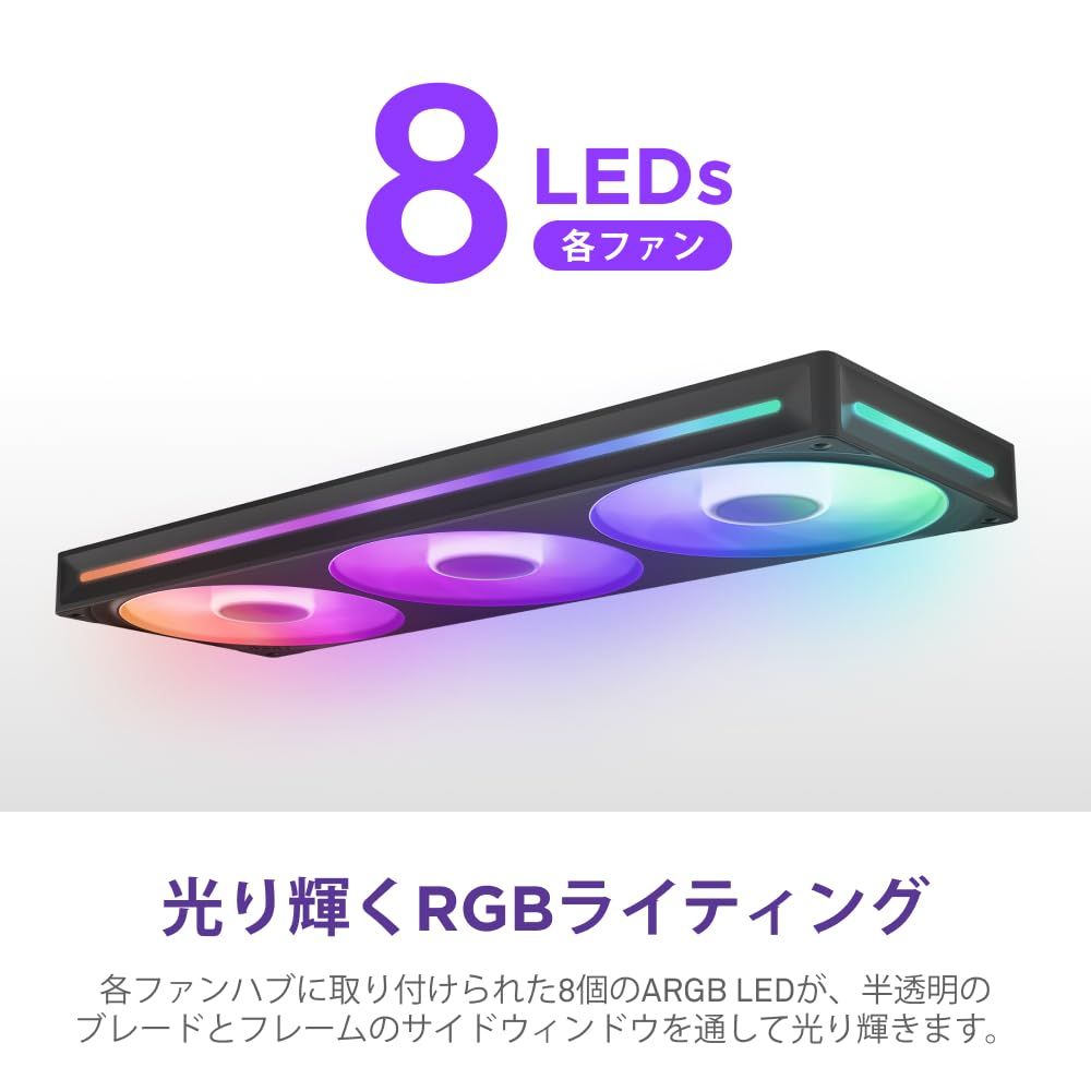 3ファン搭載 360mm