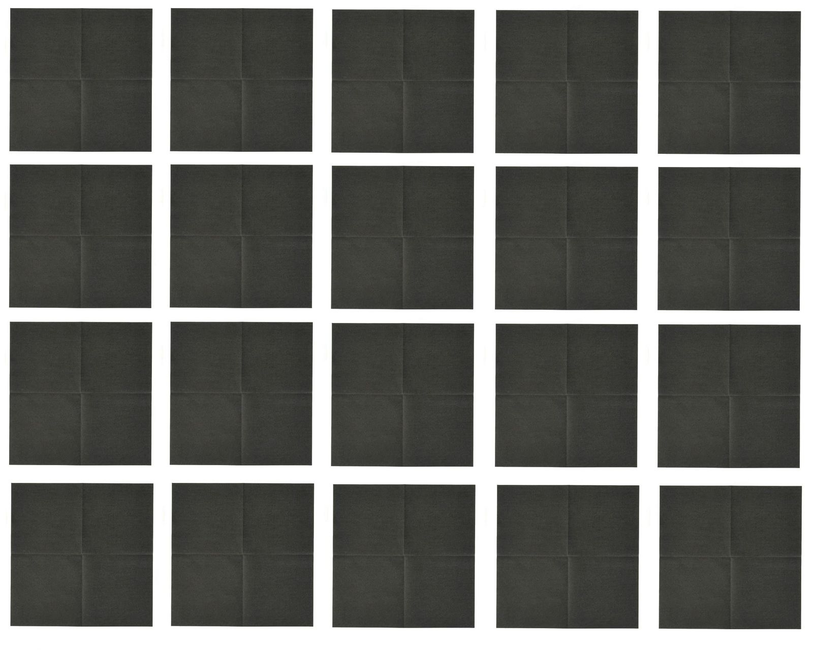 TRUSCO トラスコ 静電気除去シートS ×20枚 ケース販売 ブラック