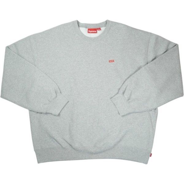 Size XXL SUPREME シュプリーム 24AW Small Box Crewneck Heather Grey クルーネックスウェット 灰 品-非常に良い 20828711