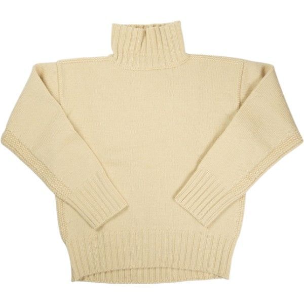 Size 40 At Last ＆ Co アットラスト|BUTCHER PRODUCTS ブッチャープロダクツ TURTLE NECK KNIT NATURAL ニット ナチュラル 品-良い 20828662