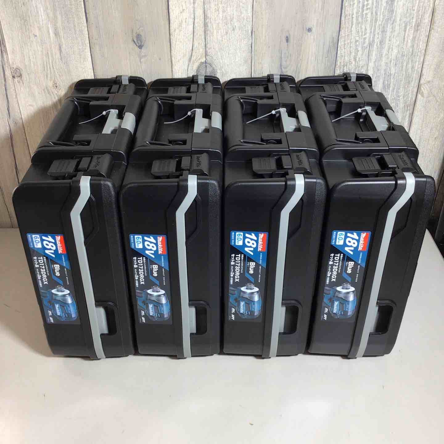 10|31まで特別価格 備考要 ♥品 マキタ makita コードレス インパクトドライバー TD173DRGX 4台 インパクト 青 ブルー 純正 純正品 戸田店