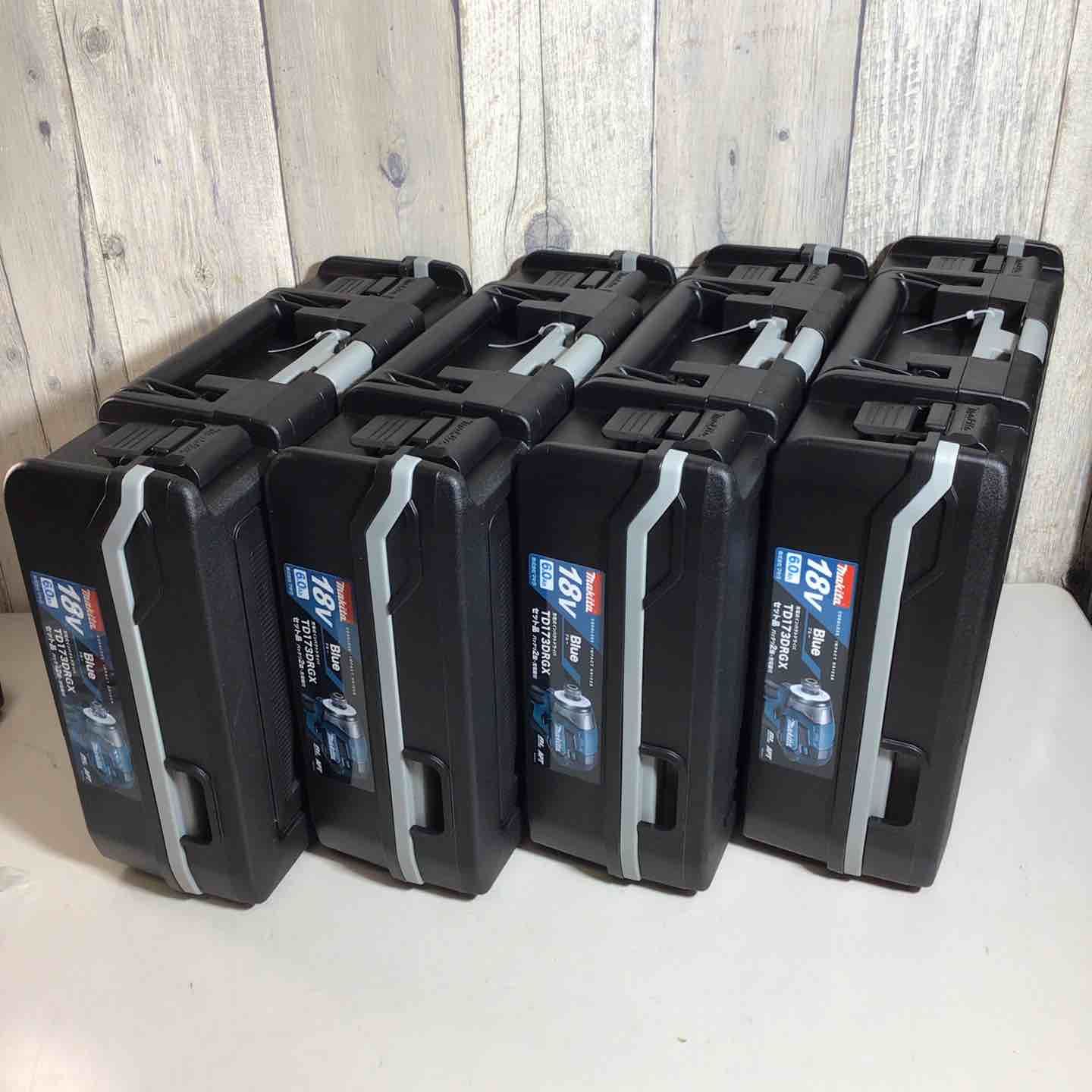 10 31まで 備考要 マキタ makita コードレス インパクトドライバー TD173DRGX 4台 インパクト 青 ブルー 純正 純正品 戸田店