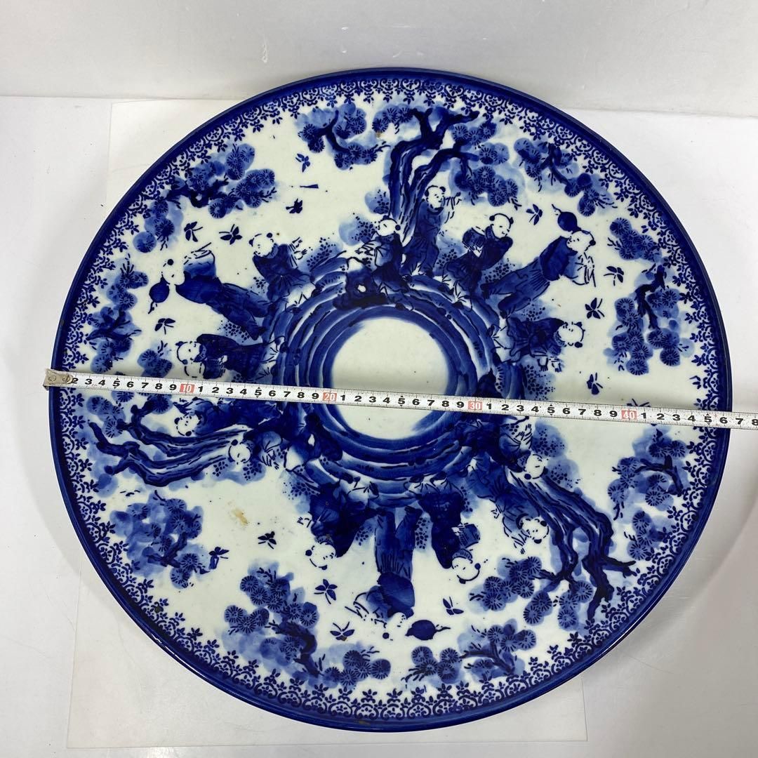 古伊万里 大皿 3枚セット 直径47・46・36㎝ 東な7-0125③ - メルカリ