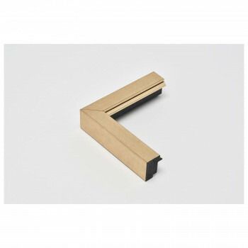 アルナ 樹脂額 油縁 ダブルフレーム 面金付き ゴールド F-4 61389