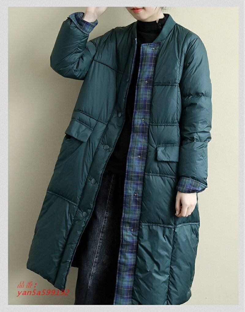 キルティング ロングコート