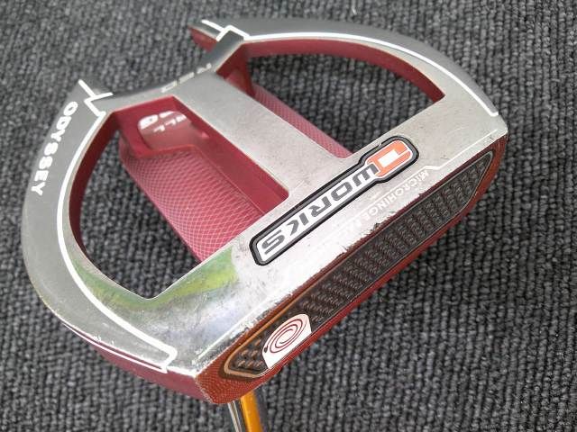 パター オデッセイ O-WORKS RED 2-BALL FANG|オリジナルスチール 34 ||3 5619 松山店