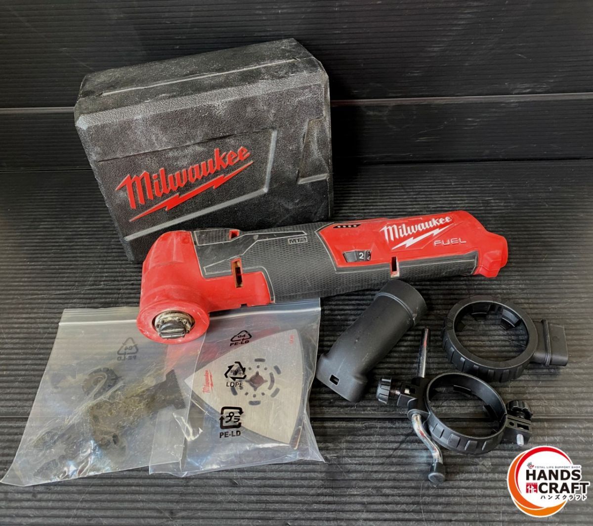 動作未 |現状品 ミルウォーキー M12FMT マルチツール 本体 付属品