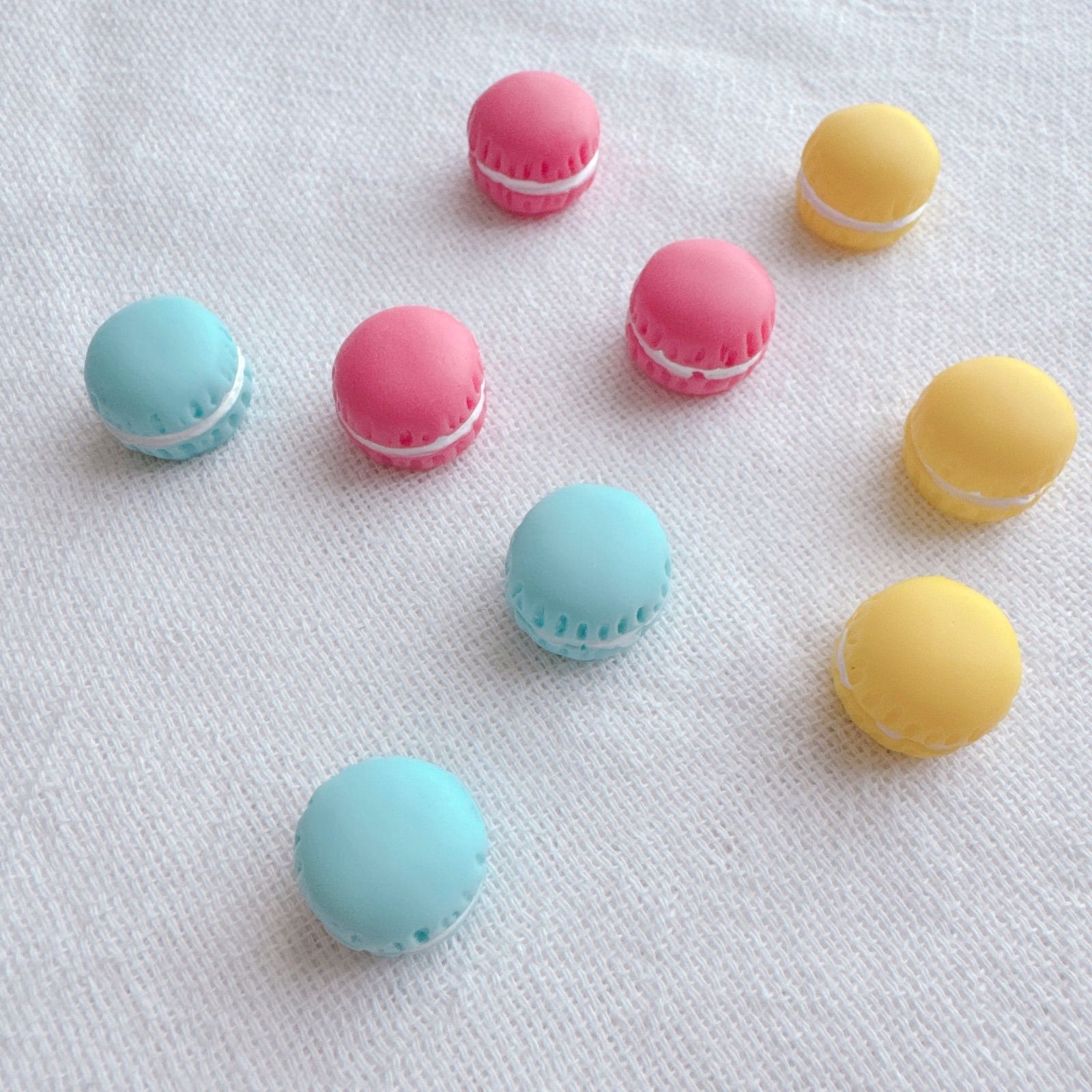 まかろんパーツ 37】マカロンパーツ 9個セット - メルカリ