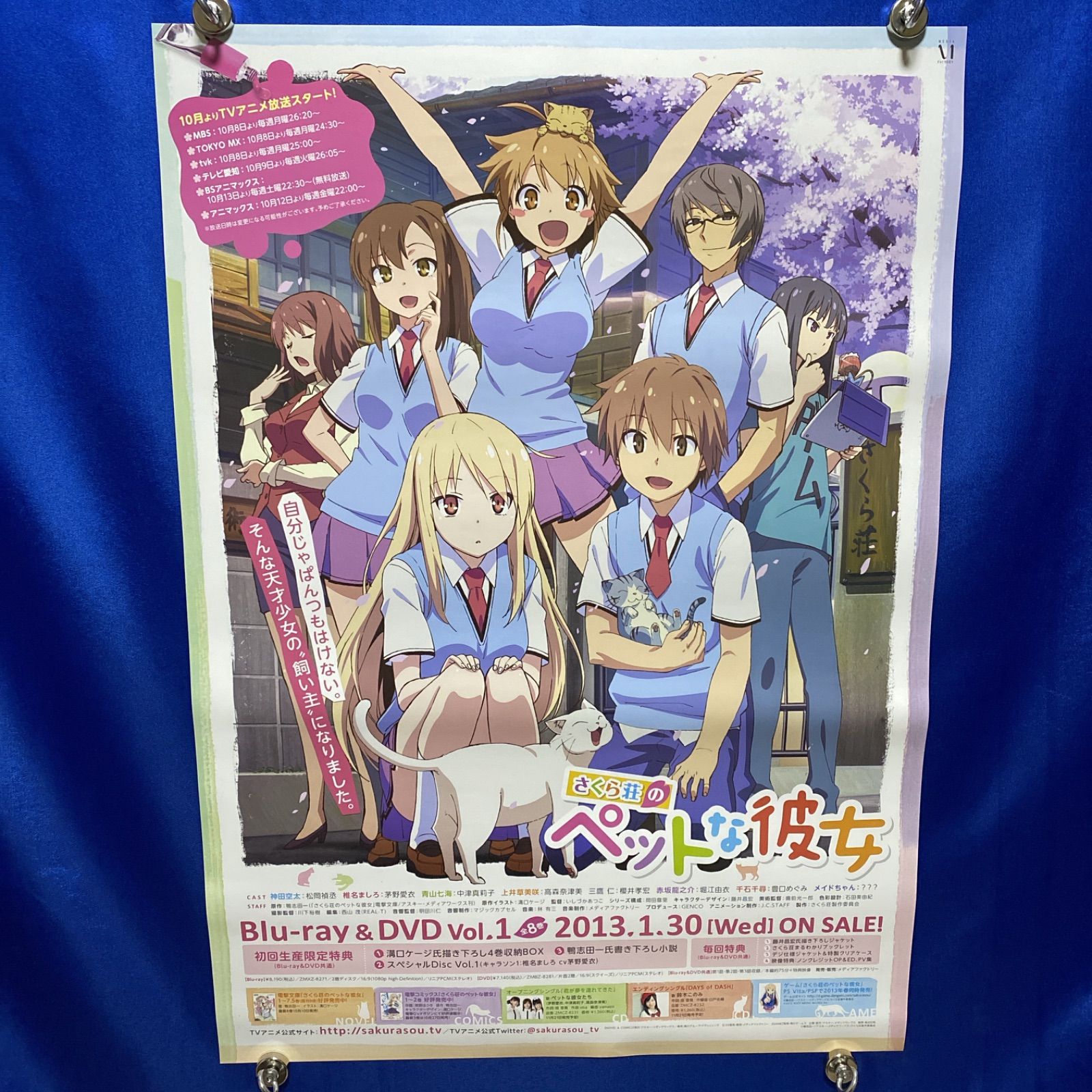 さくら荘のペットな彼女 両面B2ポスター #330 - メルカリ