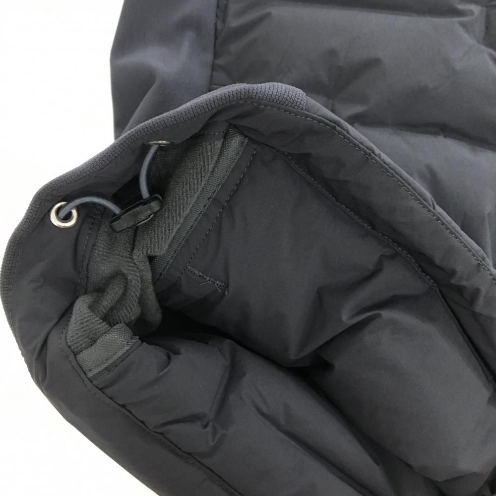 切替ダウンジャケット ダークグレー