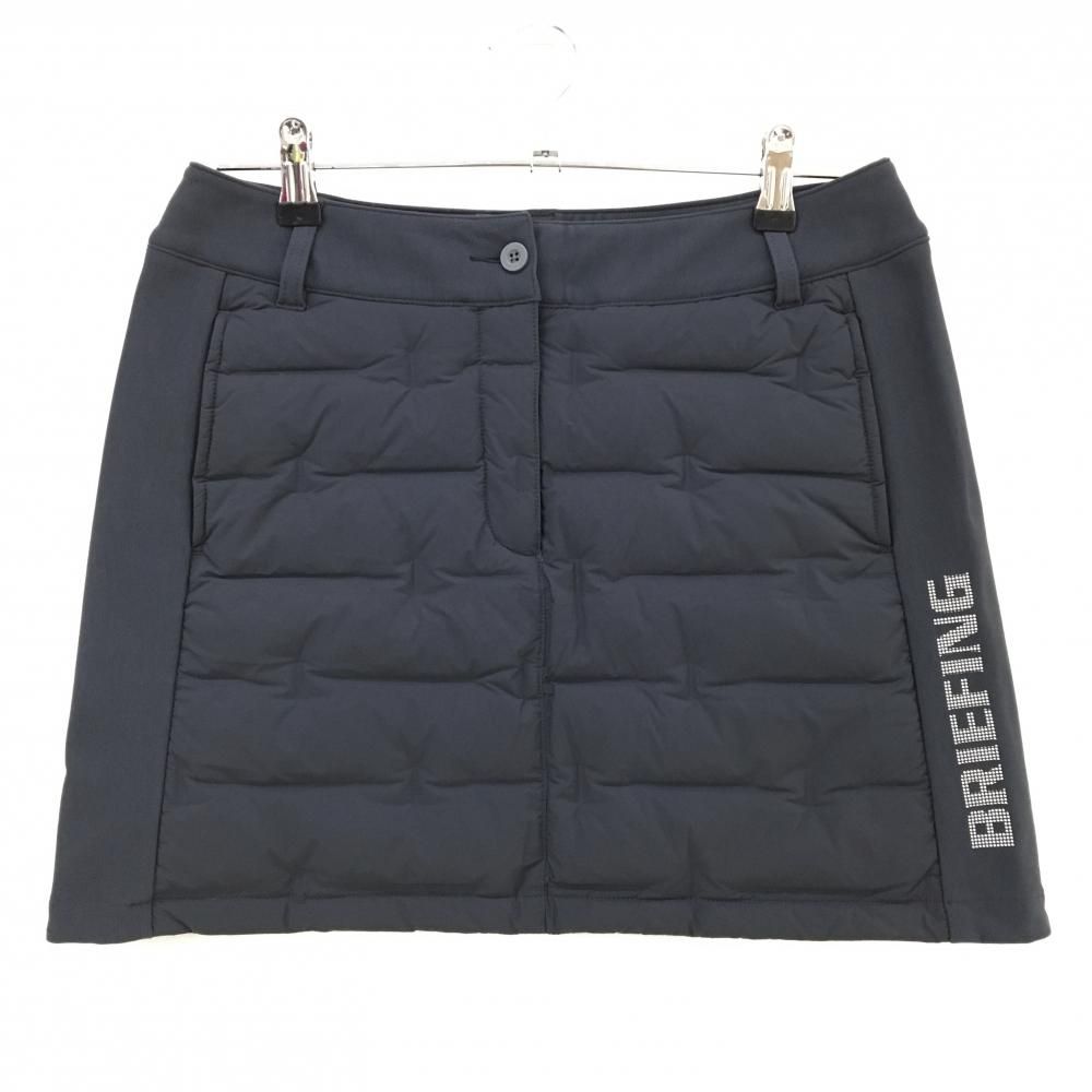 ブリーフィング　ダウンスカート　未使用 超美品】ブリーフィング ダウンスカート ダークグレー サイド切替