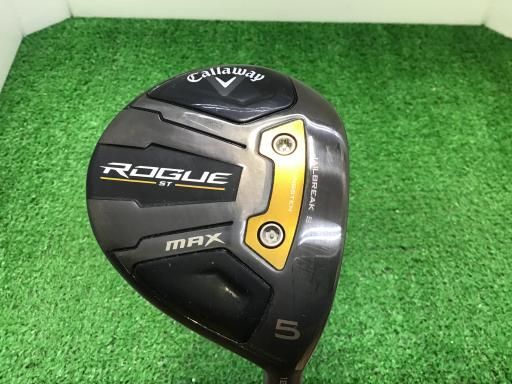 キャロウェイ ROGUE ST MAX 5W フェアウェイウッド FW 純正特注シャフト フレックスX メンズ 男性用 右利き 右用 Cランク ゴルフクラブ